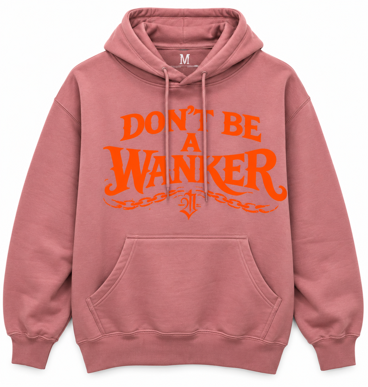 Wanker Hoodie  Dusty Rose Orange