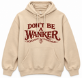 Wanker Hoodie  Sand Burgundy